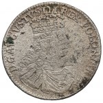 August III Sas, 1/2 szóstaka (Trojak) Lipsk 1753 - 1/2 Sz