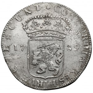 Niderlandy, Gelderland, Silver ducat 1739