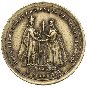 Medal na pamiątkę Unii w Horodle 1861