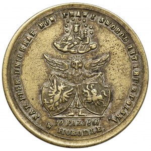 Medal na pamiątkę Unii w Horodle 1861