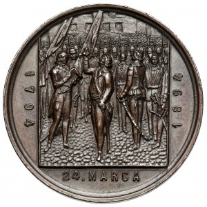 Medal, 100-lecie bitwy pod Racławicami 1894
