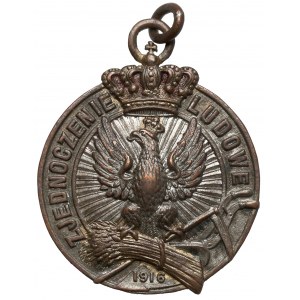 Odznaka - Zjednoczenie Ludowe 1916