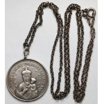 Poland, Patriotic Jewelry (19th century) - Medallion, Souvenir of the Liberation of Vienna, Sobieski 1883