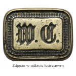 Europa, Typariusz osobisty - inicjałami W.C. - Litery gotyckie