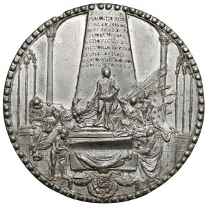 Kurlandia, Maurycy Saski, Medal pośmiertny 1750