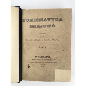 Numizmatyka Krajowa Tom.1 i Tom.2, ORYGINAŁ Stężyński - Bandtkie