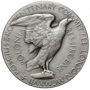 Medal 1917, Tadeusz Kościuszko - Restrike 1967