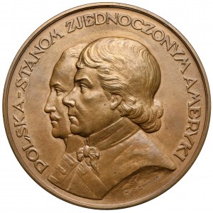 Medal Polska w hołdzie Stanom Zjednoczony 1926 (Aumiller)