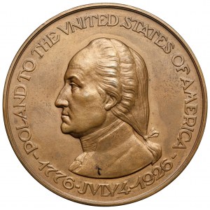 Medal Polska w hołdzie Stanom Zjednoczony 1926 (Aumiller)