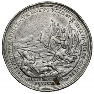 Niemcy, Badenia, Ludwig Wilhelm, Medal 1704 - Bitwa pod Höchstädt