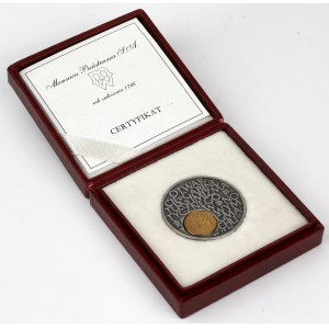 Medal otwarcie Gabinetu Numizmatycznego 1995