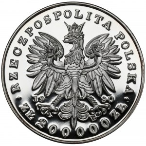DUŻY Tryptyk 200.000 złotych 1990 Chopin
