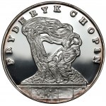 DUŻY Tryptyk 200.000 złotych 1990 Chopin