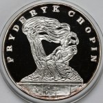 DUŻY Tryptyk 200.000 złotych 1990 Chopin