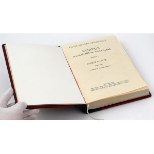 Corpus Nummorum Poloniae, M. Gumowski, 1939 - ORYGINAŁ