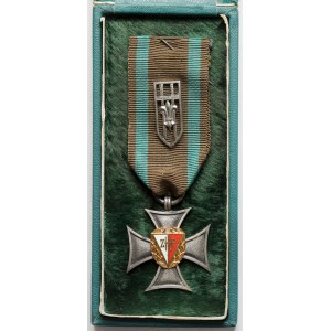 Krzyż „Za Zasługi dla ZHP” z Rozetą z Mieczami - kl.II