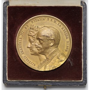 Włochy, Medal wystawowy 1926 - z dedykacją dla D. Grünberg, Łódź