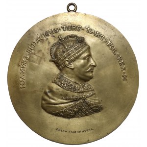 Medalion, Minter, Jan III Sobieski, późniejszy odlew - XIX w.