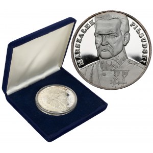 DUŻY Tryptyk 200.000 złotych 1990 Piłsudski