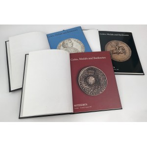 Kolekcja monety Rosji - Fuchs - katalogi aukcyjne Sotheby's 1996-97
