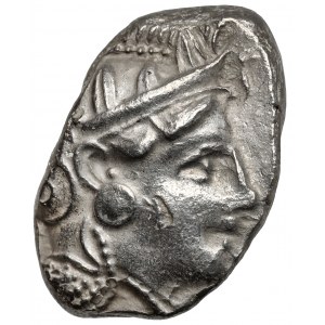 Grecja, Attyka, Ateny, Tetradrachma (393-355 p.n.e.) - sówka - rzadka