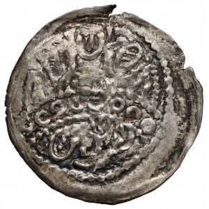 Bolesław V Wstydliwy, Denar Kraków (1250/54) - św. Stanisław / św. Wojciech - ex. Stanisław Niewitecki