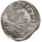 Zygmunt III Waza, Trojak Wilno 1601 - Łabędź nad V