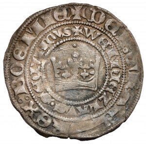 Czechy, Wacław II Czeski (1278-1305) Grosz praski