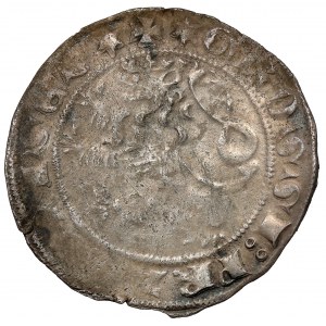 Czechy, Wacław II Czeski (1278-1305) Grosz praski