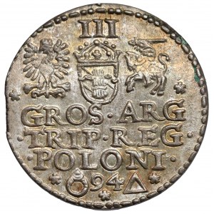 Zygmunt III Waza, Trojak Malbork 1594