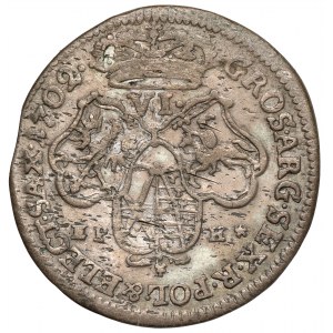 August II Mocny, Szóstak Lipsk 1702 EPH