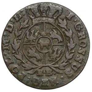 Poniatowski, Grosz 1789 EB, Warszawa