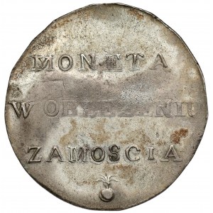 Oblężenie Zamościa, 2 złote 1813 - odwrócone N