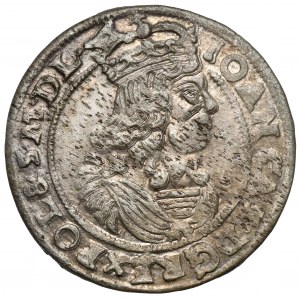 Jan II Kazimierz, Szóstak Bydgoszcz 1666 AT