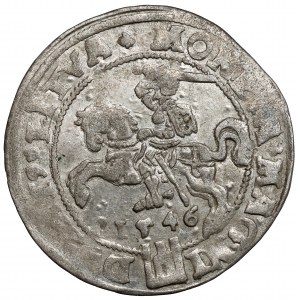 Zygmunt II August, Grosz na stopę litewską 1546, Wilno - AVGG