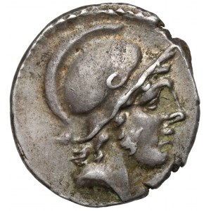 Republika, Albinus Bruti f. (48 p.n.e.) Denar, Rzym - Carnyx