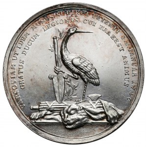 Śląsk, Wrocław, Medal 1796 - gen. Baltazar Ludwik Wendessen