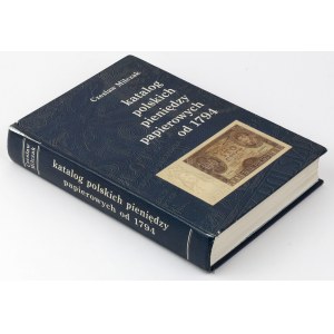 Katalog polskich pieniędzy papierowych od 1794 (2005) + cennik, C. Miłczak