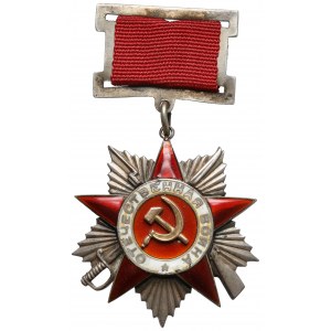 Rosja / ZSRR, Order Wojny Ojczyźnianej kl.II [7213] - dla majora