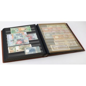 Głównie Azja - album z banknotami zagranicznymi