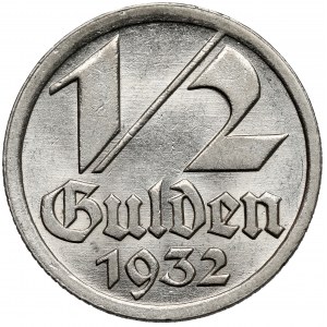 Gdańsk, 1/2 guldena 1932