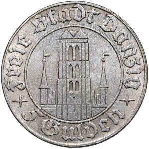Gdańsk, 5 guldenów 1932 Kościół
