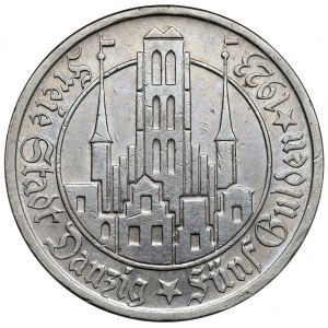 Gdańsk, 5 guldenów 1923