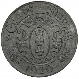 Gdańsk, 10 fenigów 1920 cynk - 57 perełek