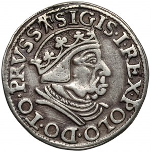 Zygmunt I Stary, Trojak Gdańsk 1538