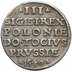 Zygmunt I Stary, Trojak Elbląg 1540