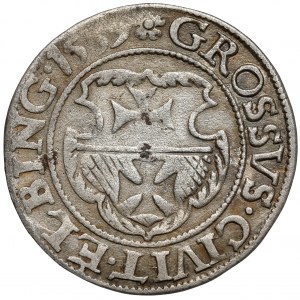 Zygmunt I Stary, Grosz Elbląg 1539 - rozeta