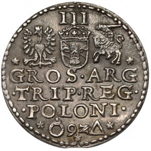 Zygmunt III Waza, Trojak Malbork 1592