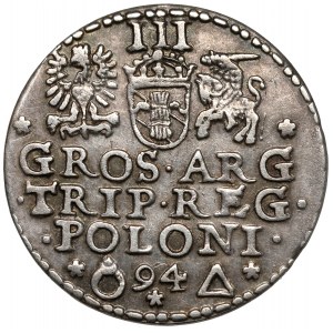 Zygmunt III Waza, Trojak Malbork 1594