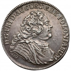 August III Sas, 1/3 talara 1747 FWóF, Drezno